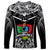 Custom Papua New Guinea Rugby Long Sleeve Shirt Mendi Muruks PNG Polynesian Pattern LT14 - Polynesian Pride