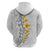 White Tropical Plumeria With Galaxy Polynesian Art Hoodie