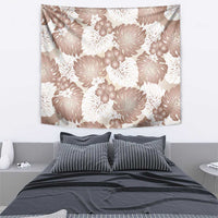 Mocha Mousse Aloha Hawaii Tapestry Monstera Hibiscus Plumeria Seamless Vibes LT14 - Polynesian Pride