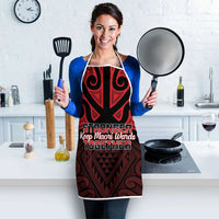 Keep Maori Wards New Zealand Apron Stronger Together Aotearoa Taniko LT14 - Polynesian Pride
