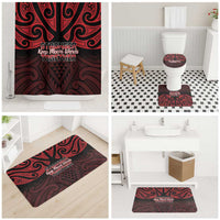 Keep Maori Wards New Zealand Bathroom Set Stronger Together Aotearoa Taniko LT14 - Polynesian Pride