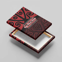 Keep Maori Wards New Zealand Canvas Wall Art Stronger Together Aotearoa Taniko LT14 - Polynesian Pride