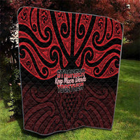 Keep Maori Wards New Zealand Quilt Stronger Together Aotearoa Taniko LT14 - Polynesian Pride