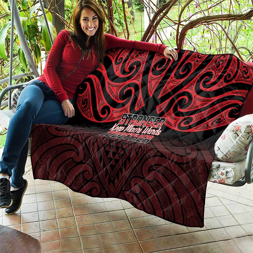 Keep Maori Wards New Zealand Quilt Stronger Together Aotearoa Taniko LT14 - Polynesian Pride