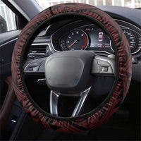 Keep Maori Wards New Zealand Steering Wheel Cover Stronger Together Aotearoa Taniko LT14 - Polynesian Pride