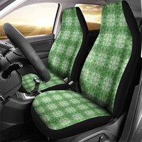 Green Hawaiian Quilt Car Seat Cover Hawaii Pineapple Monstera Palaka Motifs LT14 - Polynesian Pride