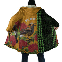 Personalized Hawaii Akohekohe Ohia Lehua Cloak Crested Honeycreeper Kakau Hawaiian Pattern LT14 - Polynesian Pride