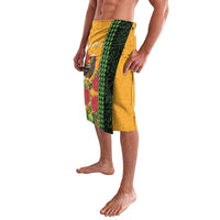 Personalized Hawaii Akohekohe Ohia Lehua Lavalava Crested Honeycreeper Kakau Hawaiian Pattern