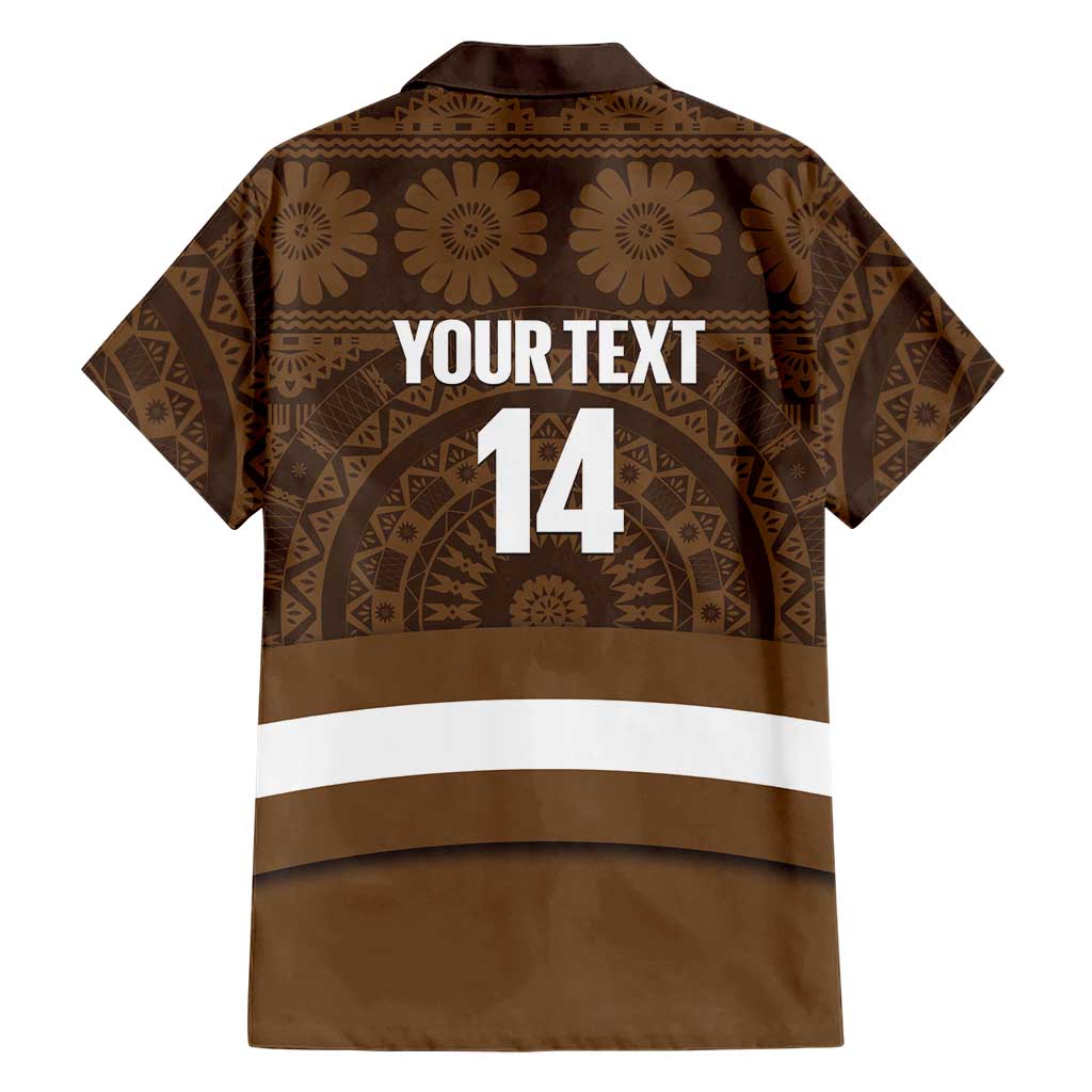 Bula Fiji Football Custom Hawaiian Shirt One Vanua One Team Tapa Pattern LT14 - Polynesian Pride