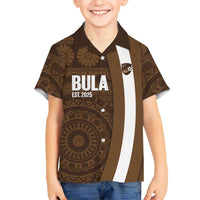 Bula Fiji Football Custom Hawaiian Shirt One Vanua One Team Tapa Pattern LT14 - Polynesian Pride