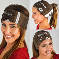 Bula Fiji Football Custom Neck Gaiter One Vanua One Team Tapa Pattern LT14 - Polynesian Pride