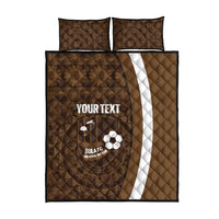 Bula Fiji Football Custom Quilt Bed Set One Vanua One Team Tapa Pattern LT14 - Polynesian Pride