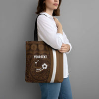 Bula Fiji Football Custom Tote Bag One Vanua One Team Tapa Pattern LT14 - Polynesian Pride