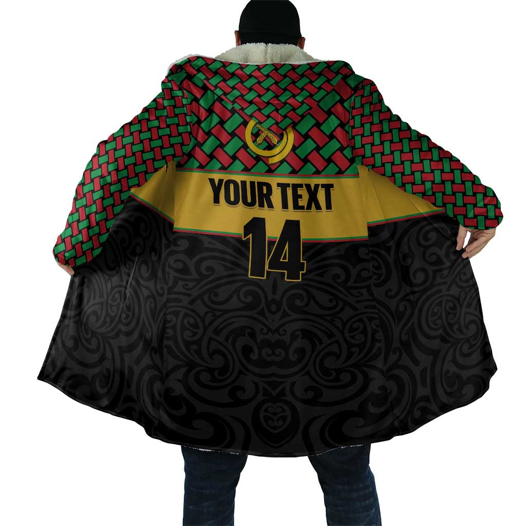 Vanuatu Football Custom Cloak Go Chiefs Basket-weave Pattern LT14 - Polynesian Pride