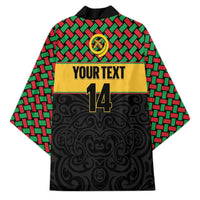 Vanuatu Football Custom Kimono Go Chiefs Basket-weave Pattern LT14 - Polynesian Pride