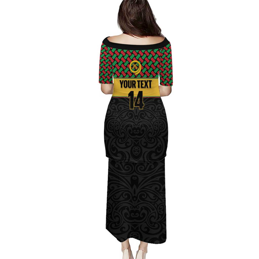 Vanuatu Football Custom Puletasi Go Chiefs Basket-weave Pattern LT14 - Polynesian Pride