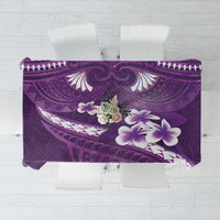 Purple Polynesia Tablecloth Tribal Pattern Tropical Frangipani LT14 Purple - Polynesian Pride