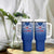 Samoa Rugby Tumbler With Handle Toa Samoa Polynesian Pacific Navy Version