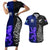 New Zealand and Scotland Rugby Couples Matching Short Sleeve Bodycon Dress and Hawaiian Shirt All Black Maori With Thistle Together LT14 Black - Polynesian Pride