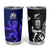 New Zealand and Scotland Rugby Tumbler Cup All Black Maori With Thistle Together