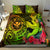 Hawaii Bedding Set Kanaka Map With Polynesian Shark Tattoo Reggae Unique LT14 - Polynesian Pride