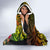 Hawaii Hooded Blanket Kanaka Map With Polynesian Shark Tattoo Reggae Unique LT14 - Polynesian Pride