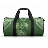 Green New Zealand Kawakawa Maori Ngaru Duffle Bag LT14 One size Green - Polynesian Pride