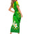 Kia Orana Cook Islands Family Matching Short Sleeve Bodycon Dress and Hawaiian Shirt Kuki Airani Tattoo Pattern With Sea Turtle LT14 - Polynesian Pride