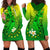 Kia Orana Cook Islands Hoodie Dress Kuki Airani Tattoo Pattern With Sea Turtle LT14 - Polynesian Pride