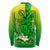 Kia Orana Cook Islands Long Sleeve Shirt Kuki Airani Tattoo Pattern With Sea Turtle LT14 - Polynesian Pride