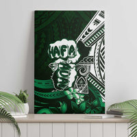 Hafa Adai Guam Discovery Day Canvas Wall Art Chamorro Latte Stone Hand Green Version LT14 - Polynesian Pride