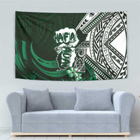 Hafa Adai Guam Discovery Day Tapestry Chamorro Latte Stone Hand Green Version LT14 - Polynesian Pride