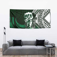 Hafa Adai Guam Discovery Day Tapestry Chamorro Latte Stone Hand Green Version LT14 - Polynesian Pride