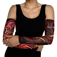 Personalised Polynesia Zodiac Aries Arm Sleeves Galaxy Polynesian Pattern Chest Tattoo Style LT14 - Polynesian Pride