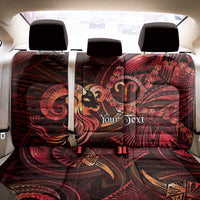Personalised Polynesia Zodiac Aries Back Car Seat Cover Galaxy Polynesian Pattern Chest Tattoo Style LT14 - Polynesian Pride