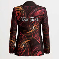 Personalised Polynesia Zodiac Aries Blazer Galaxy Polynesian Pattern Chest Tattoo Style LT14 - Polynesian Pride