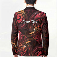 Personalised Polynesia Zodiac Aries Blazer Galaxy Polynesian Pattern Chest Tattoo Style LT14 - Polynesian Pride