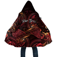Personalised Polynesia Zodiac Aries Cloak Galaxy Polynesian Pattern Chest Tattoo Style LT14 Unisex Red - Polynesian Pride