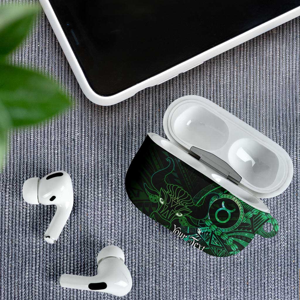 Personalised Polynesia Zodiac Taurus AirPods Case Galaxy Polynesian Pattern Chest Tattoo Style LT14 - Polynesian Pride