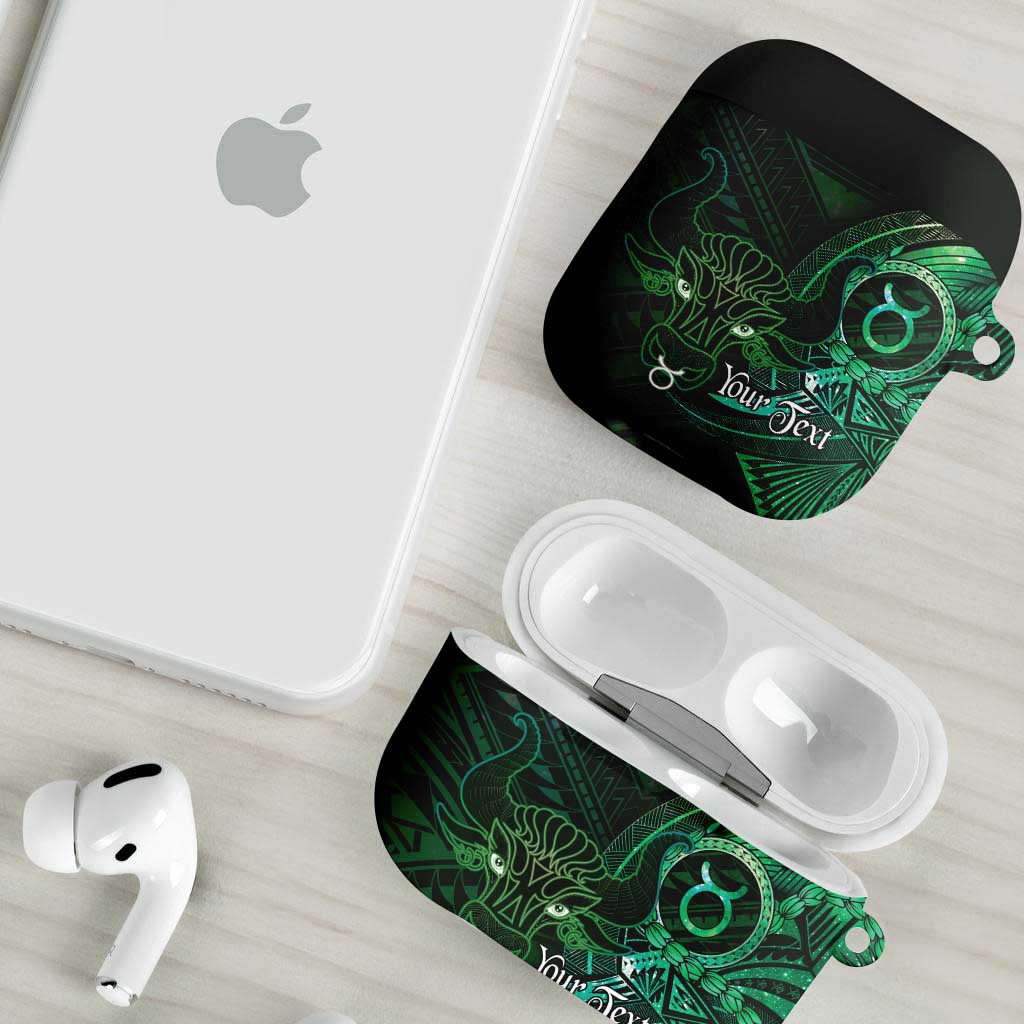 Personalised Polynesia Zodiac Taurus AirPods Case Galaxy Polynesian Pattern Chest Tattoo Style LT14 - Polynesian Pride