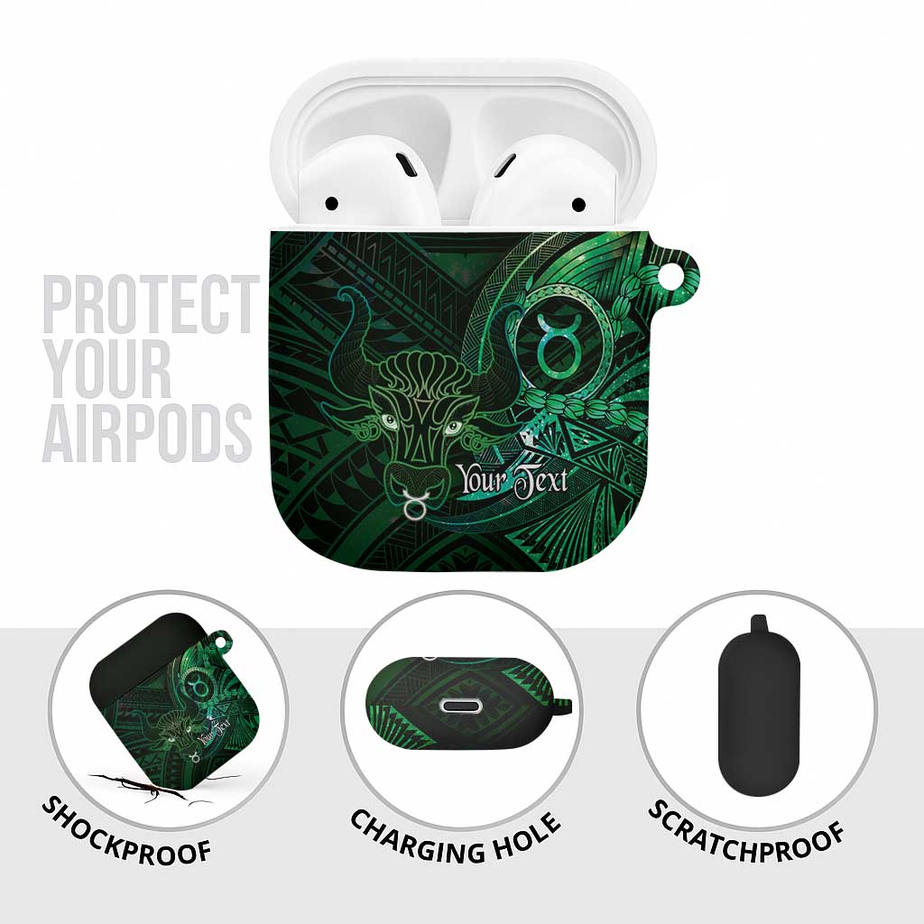 Personalised Polynesia Zodiac Taurus AirPods Case Galaxy Polynesian Pattern Chest Tattoo Style LT14 - Polynesian Pride
