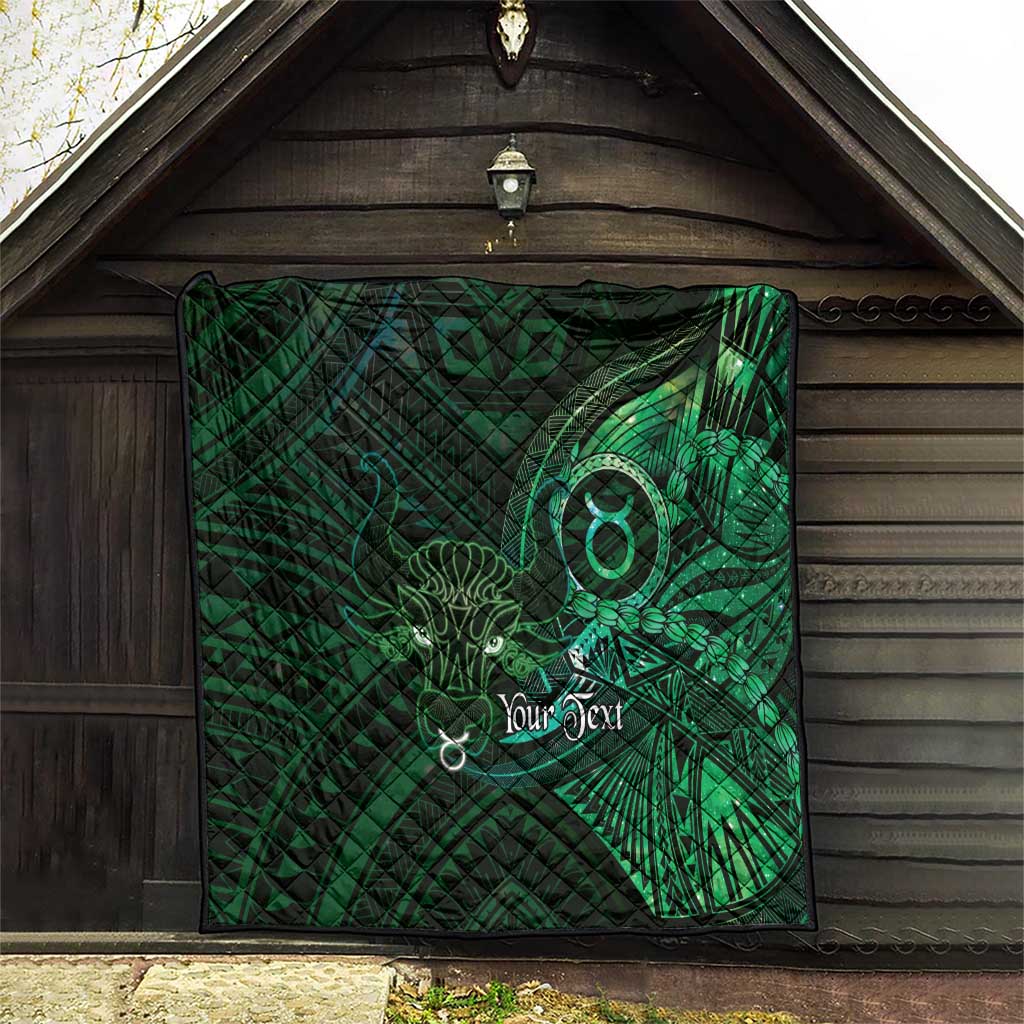 Personalised Polynesia Zodiac Taurus Quilt Galaxy Polynesian Pattern Chest Tattoo Style LT14 - Polynesian Pride