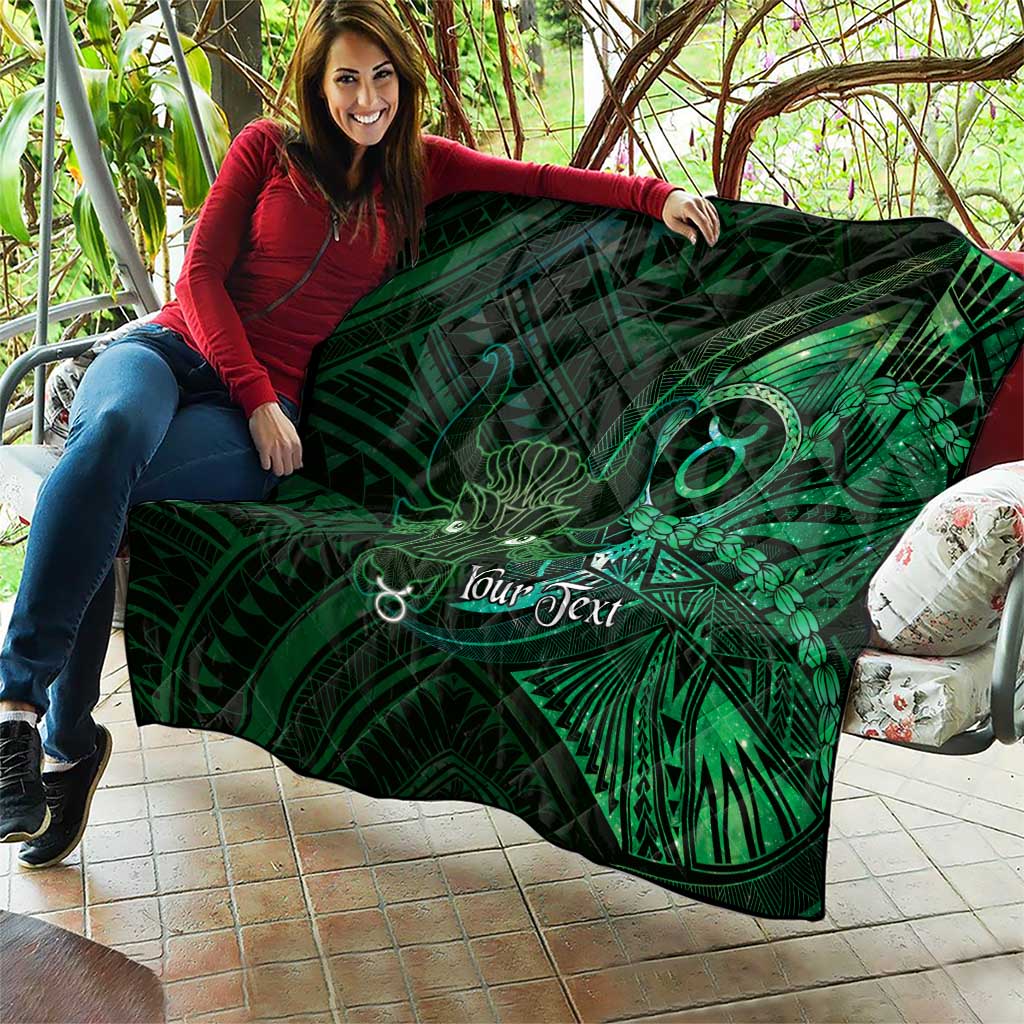 Personalised Polynesia Zodiac Taurus Quilt Galaxy Polynesian Pattern Chest Tattoo Style LT14 - Polynesian Pride