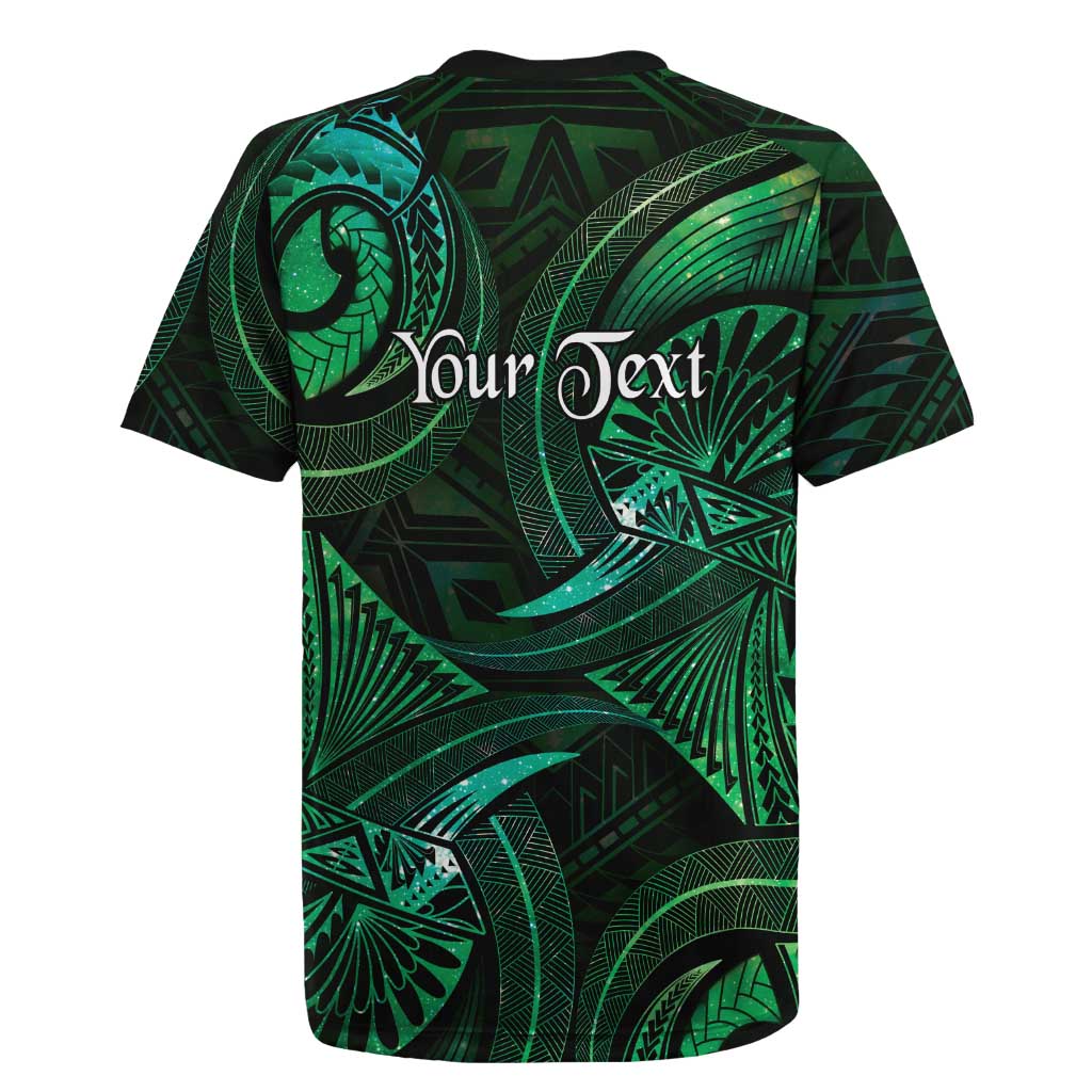 Personalised Polynesia Zodiac Taurus Rugby Jersey Galaxy Polynesian Pattern Chest Tattoo Style LT14 - Polynesian Pride