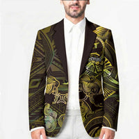 Personalised Polynesia Zodiac Gemini Blazer Galaxy Polynesian Pattern Chest Tattoo Style LT14 - Polynesian Pride