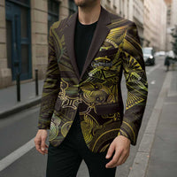 Personalised Polynesia Zodiac Gemini Blazer Galaxy Polynesian Pattern Chest Tattoo Style LT14 - Polynesian Pride