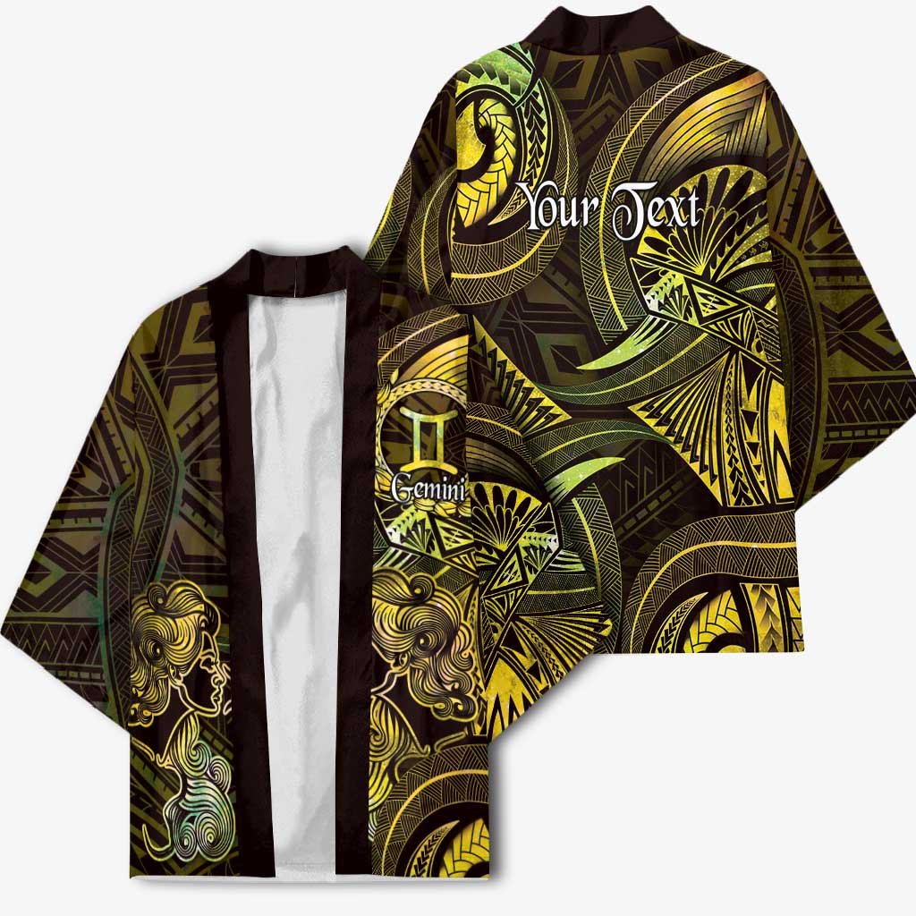Personalised Polynesia Zodiac Gemini Kimono Galaxy Polynesian Pattern Chest Tattoo Style LT14 - Polynesian Pride