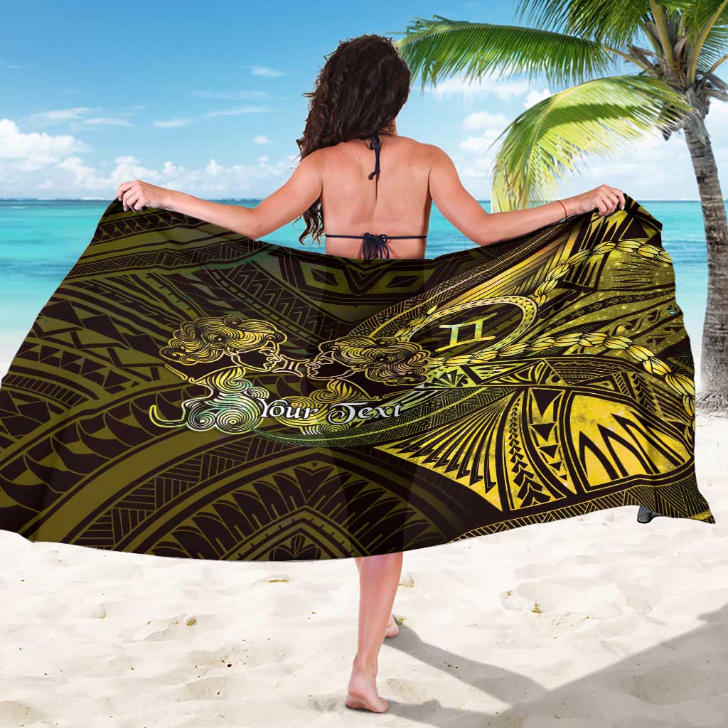 Personalised Polynesia Zodiac Gemini Sarong Galaxy Polynesian Pattern Chest Tattoo Style LT14 - Polynesian Pride