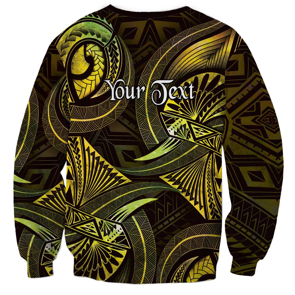 Personalised Polynesia Zodiac Gemini Sweatshirt Galaxy Polynesian Pattern Chest Tattoo Style LT14 - Polynesian Pride
