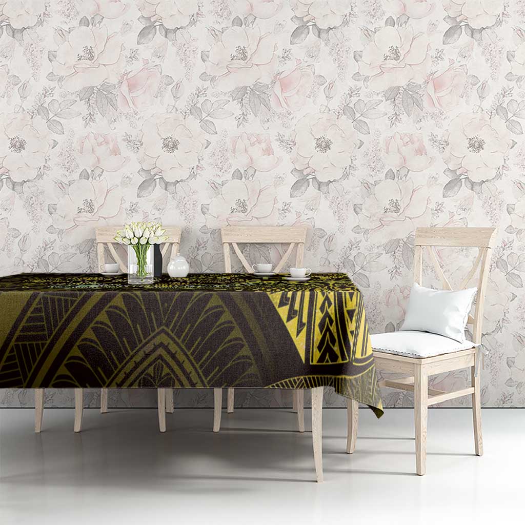 Personalised Polynesia Zodiac Gemini Tablecloth Galaxy Polynesian Pattern Chest Tattoo Style LT14 - Polynesian Pride